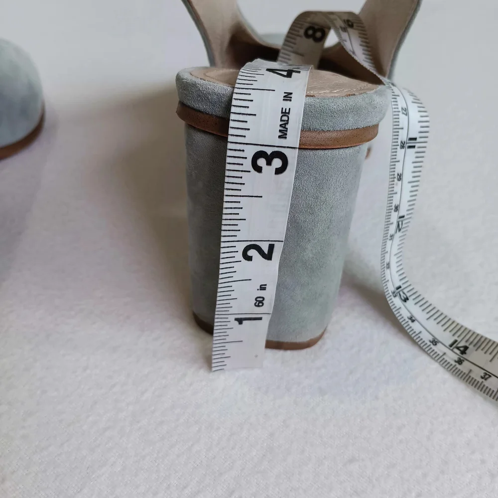 Caslon Sz 7M Light Blue Slingback Suede Heels (See Photos For Small Flaws)